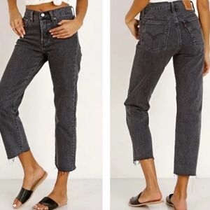 Levi's Wedgie Women's Black Jeans